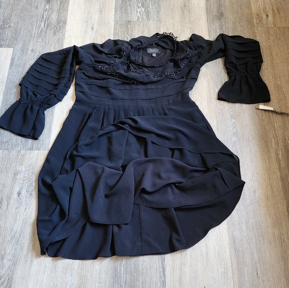 TED BAKER LONDON BLACK DRESS - Picture 9 of 13